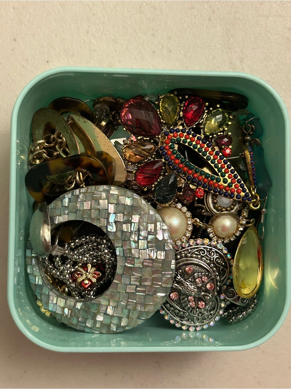 Assortment of Vintage Modern Jewelry Earrings Necklaces Crafting Lot Accessories